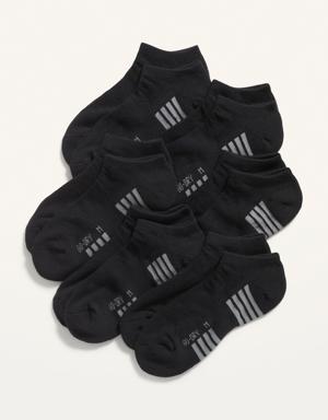 Go-Dry Ankle Socks 6-Pack for Boys black