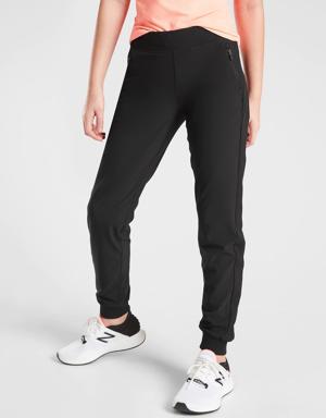 Girl Get Up and Go Jogger black