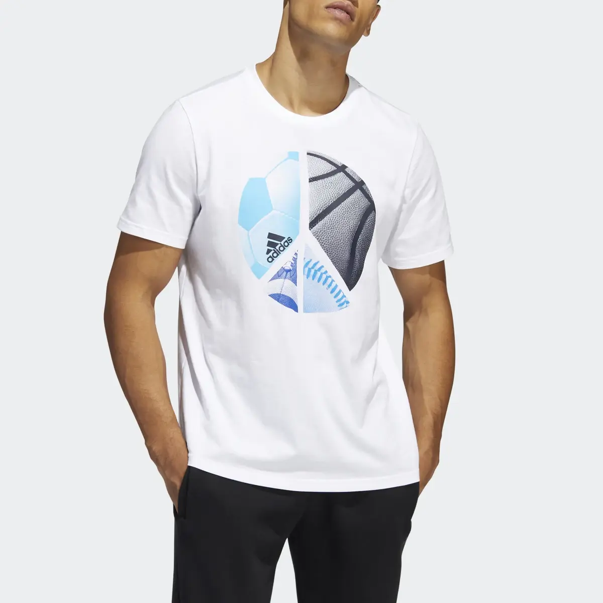 Adidas T-shirt graphique Multiplicity. 1