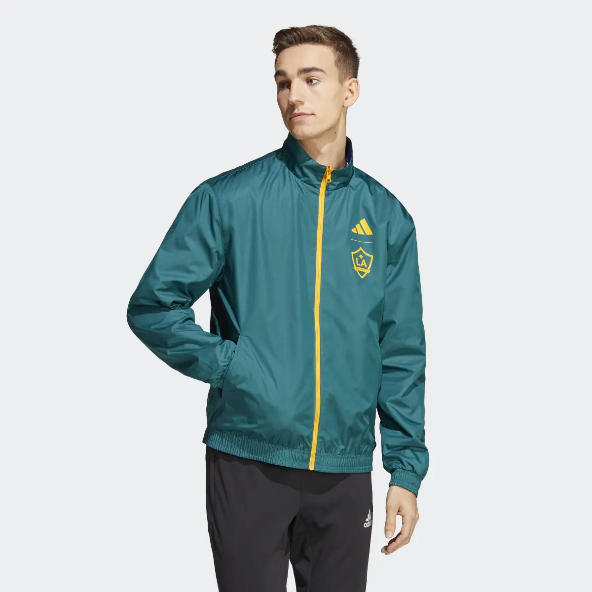 Adidas LA Galaxy Anthem Jacket. 3