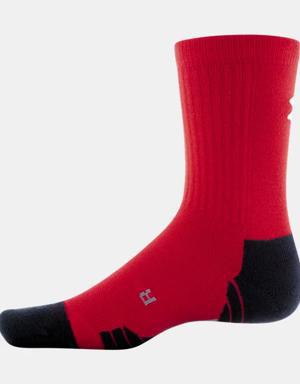 Kids' UA Team Crew Socks