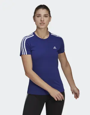 LOUNGEWEAR Essentials Slim 3-Stripes Tişört