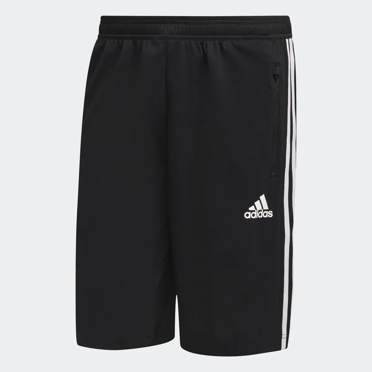 Adidas Designed to Move 3-Stripes Primeblue Shorts. 1