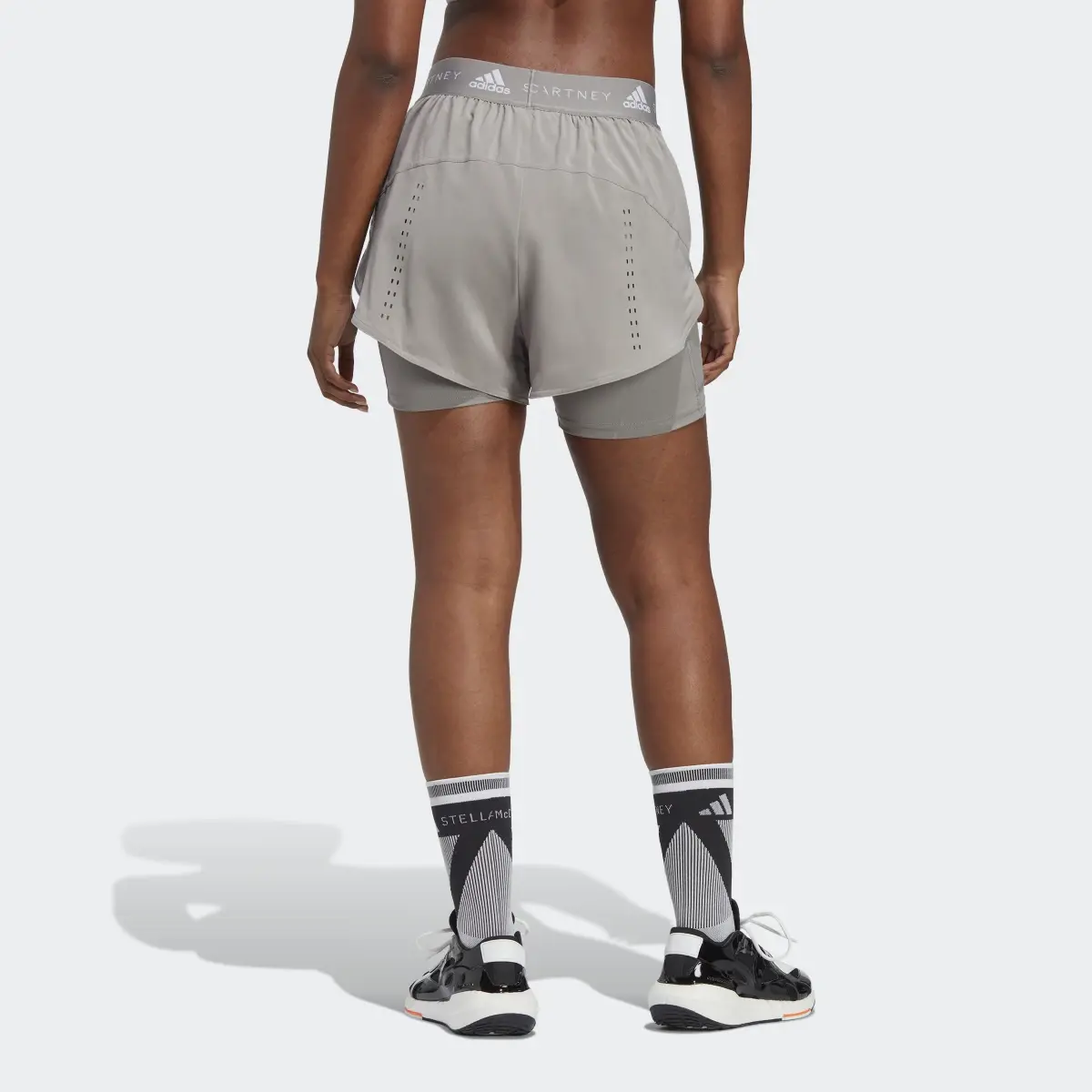 Adidas by Stella McCartney TruePurpose Training Two-in-One Shorts. 3 Adidas by Stella McCartney TruePurpose Training Two-in-One Shorts. 3