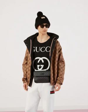 Gucci GG Black belt bag. 3 Gucci GG Black belt bag. 3