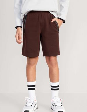 Old Navy Dynamic Fleece Performance Shorts for Boys (At Knee) brown
