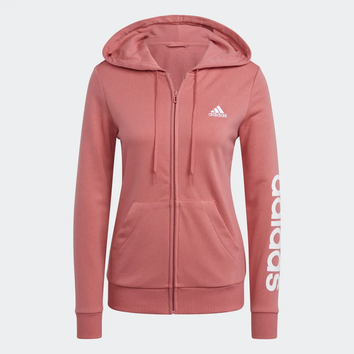 Adidas Chaqueta con capucha Essentials Logo. 1