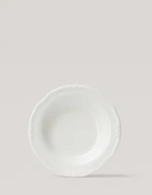 Porcelain romantic soup plate
