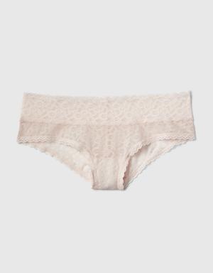 Lace Cheeky pink