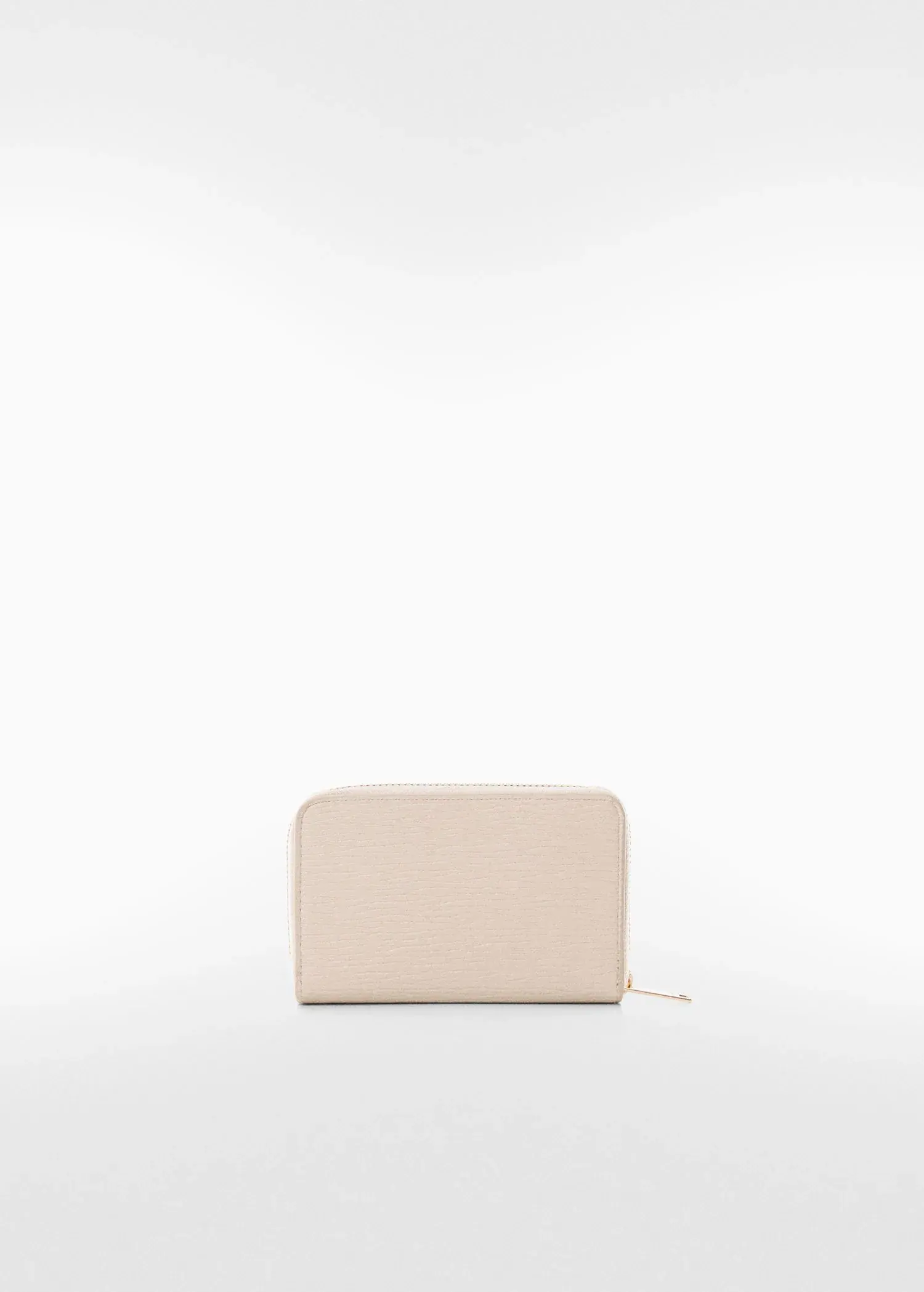 Mango Textured wallet with embossed logo. 3