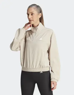 AEROREADY Train Essentials Woven Quarter-Zip Track Jacket