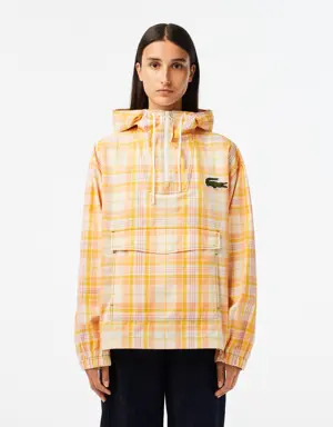 Women’s Checked Pull-Over Jacket