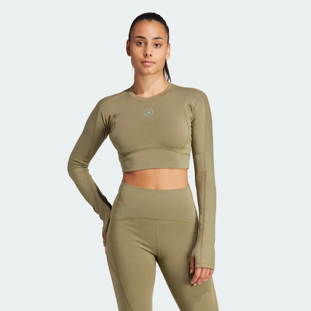 Adidas by Stella McCartney TrueStrength Cropped Long Sleeve. 2