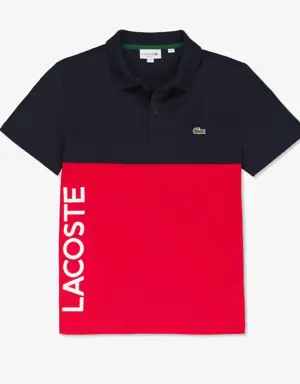 Lacoste Regular Fit Stretch Cotton Colourblock Polo Shirt