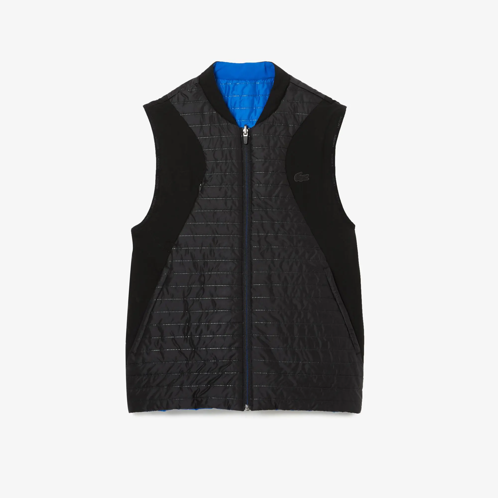 Lacoste Men's Lacoste SPORT Padded And Reversible Vest Jacket. 2