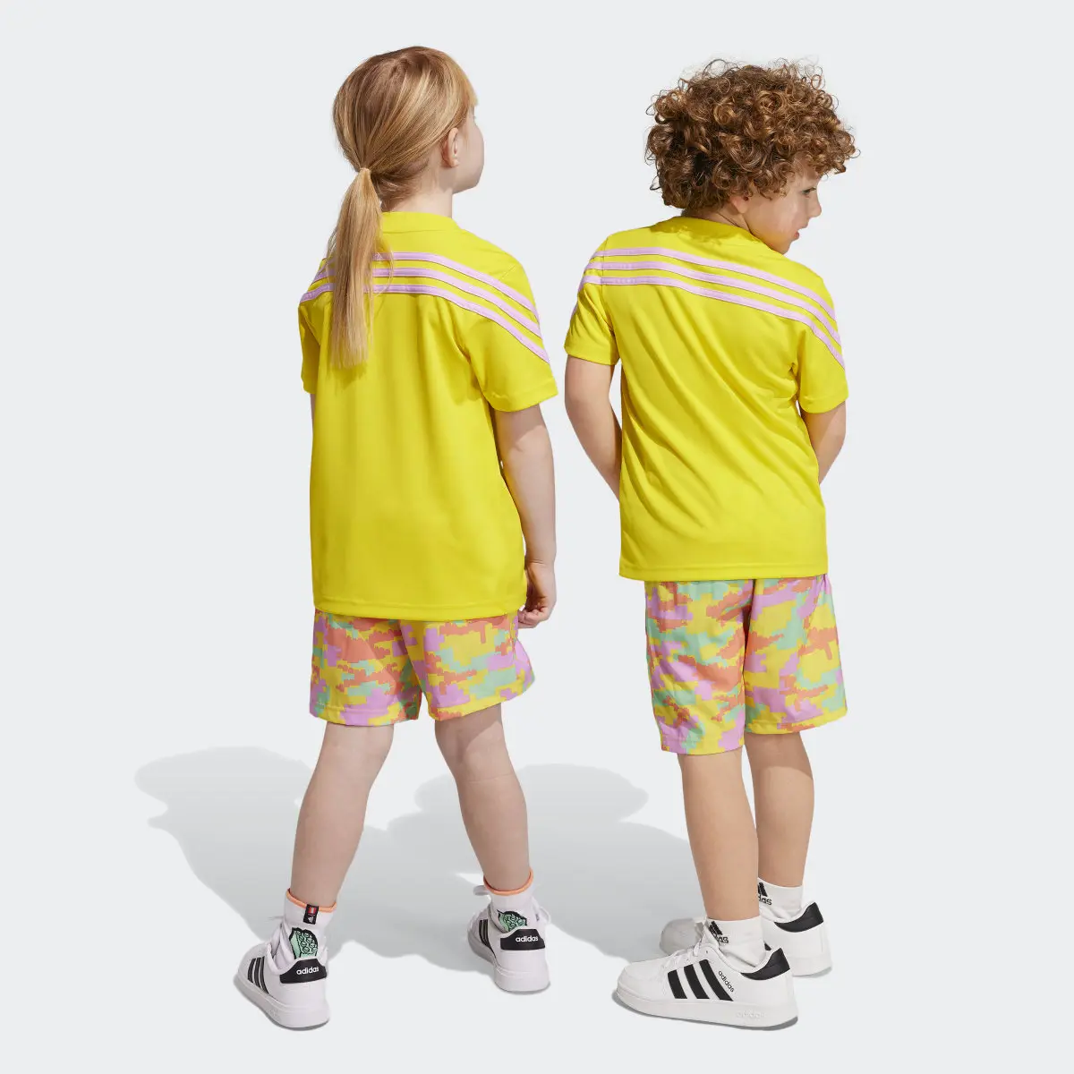 Adidas x LEGO® Play Tee-and-Shorts Set. 3
