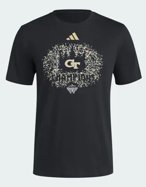 Georgia Tech Bowl Champs Confetti Kings Tee