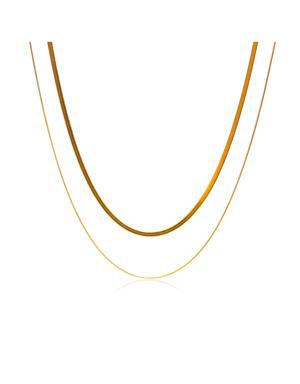 Level Necklace gold