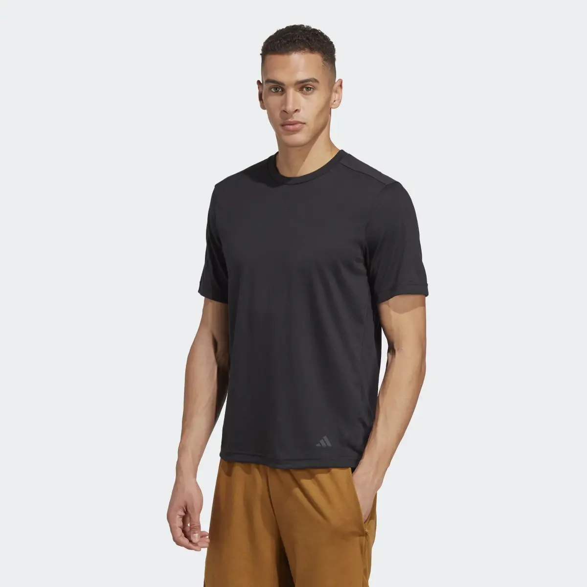 Adidas Yoga Base Training Tee. 2