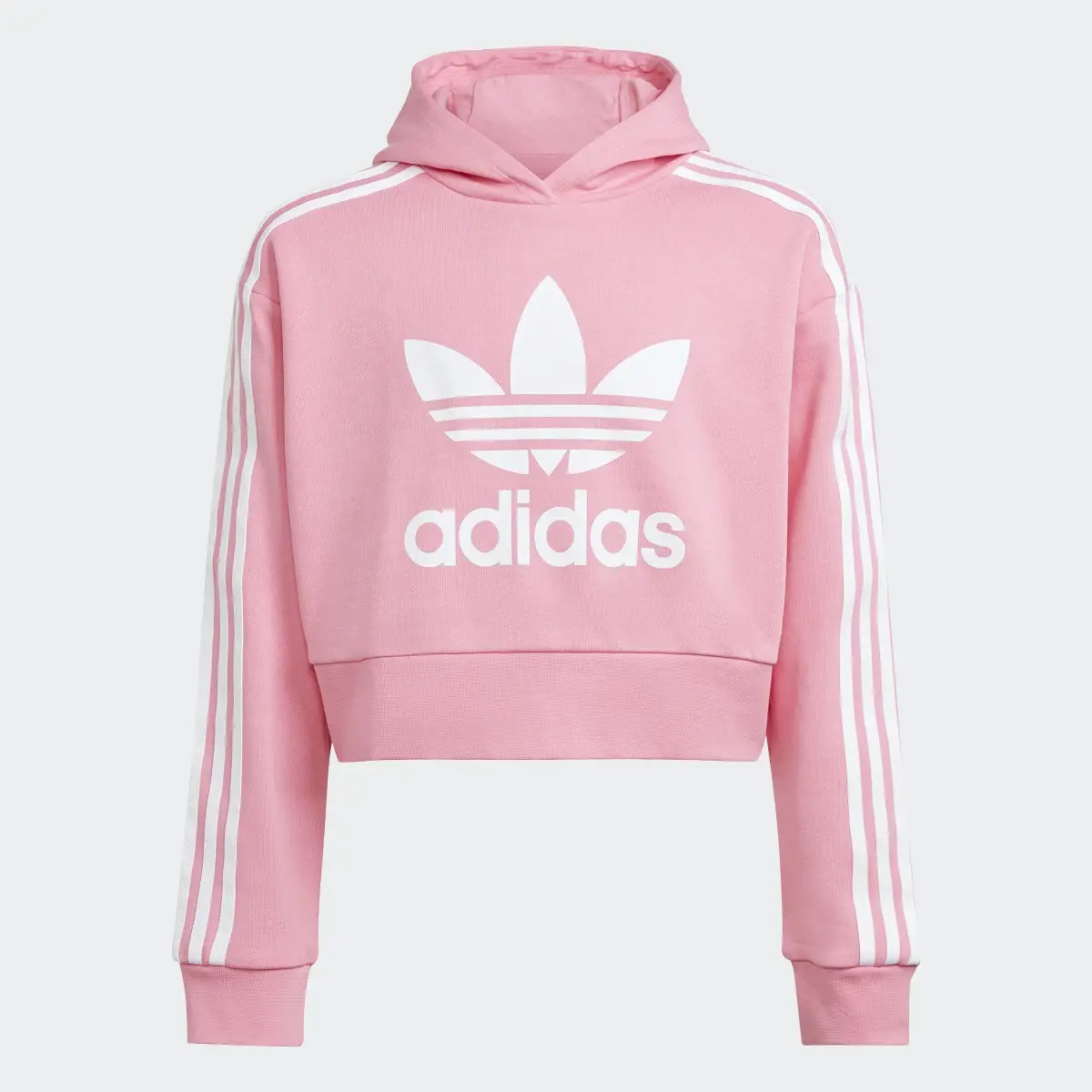 Adidas Adicolor Cropped Hoodie. 1