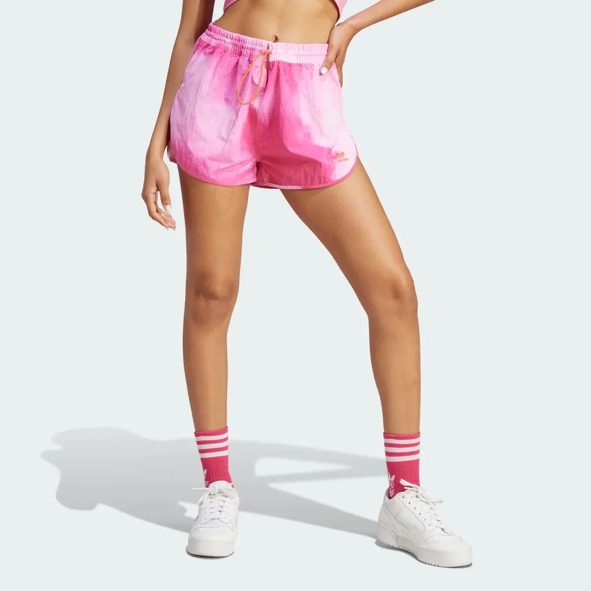 Adidas Color Fade Runner Shorts. 1