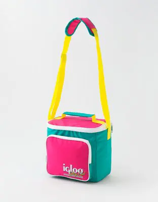 American Eagle Igloo Retro Square Lunch Box. 1