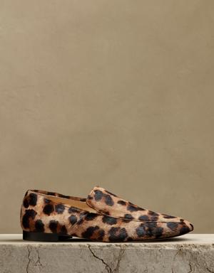 Luz Haircalf Leather Loafer multi