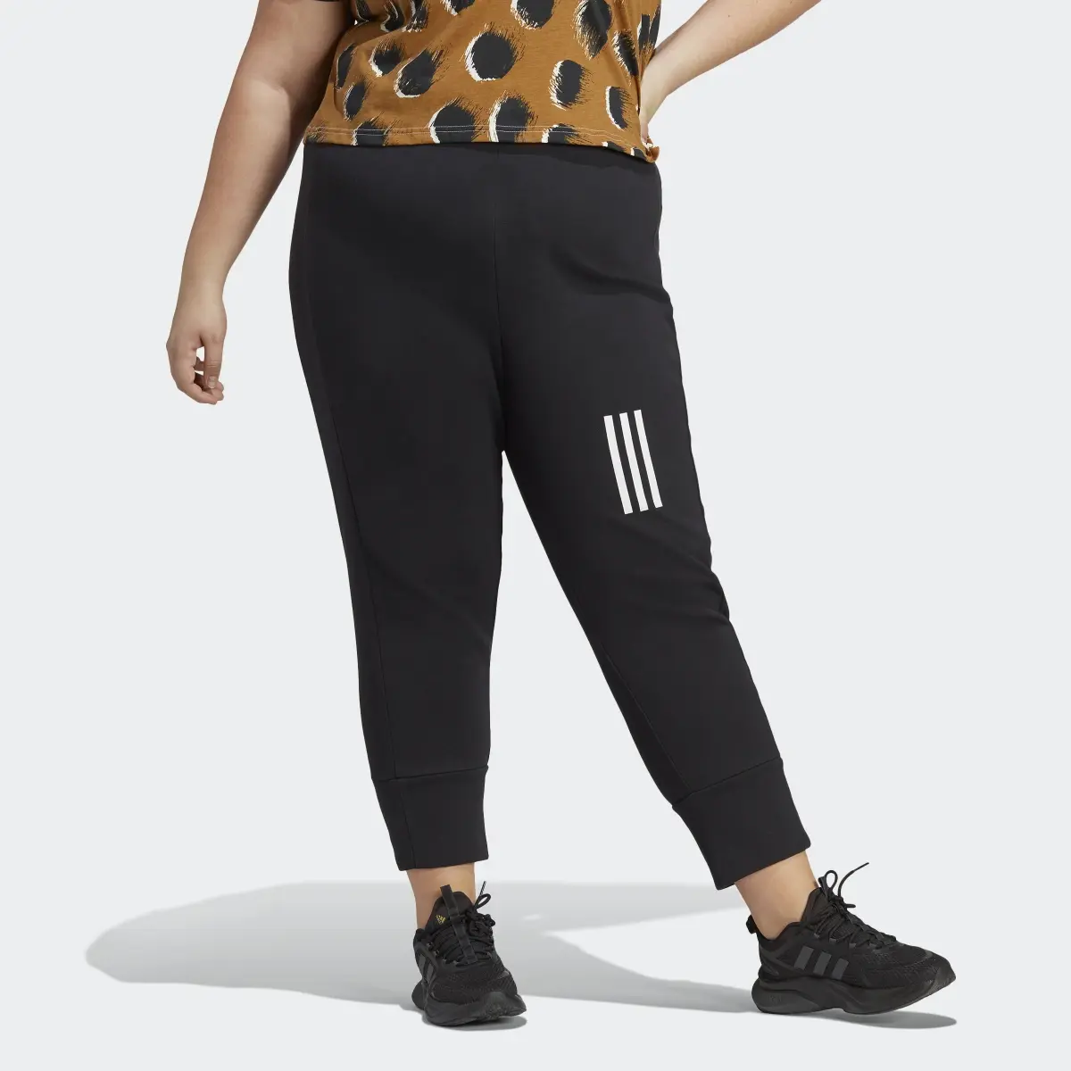 Adidas Pantaloni Mission Victory High-Waist 7/8 (Curvy). 3