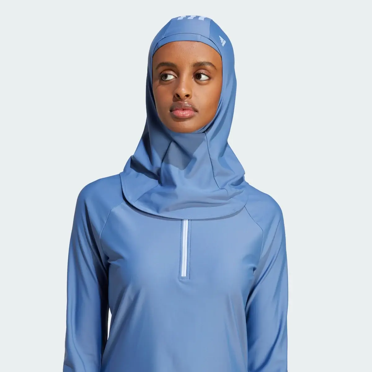 Adidas 3-Stripes Swim Hijab. 1