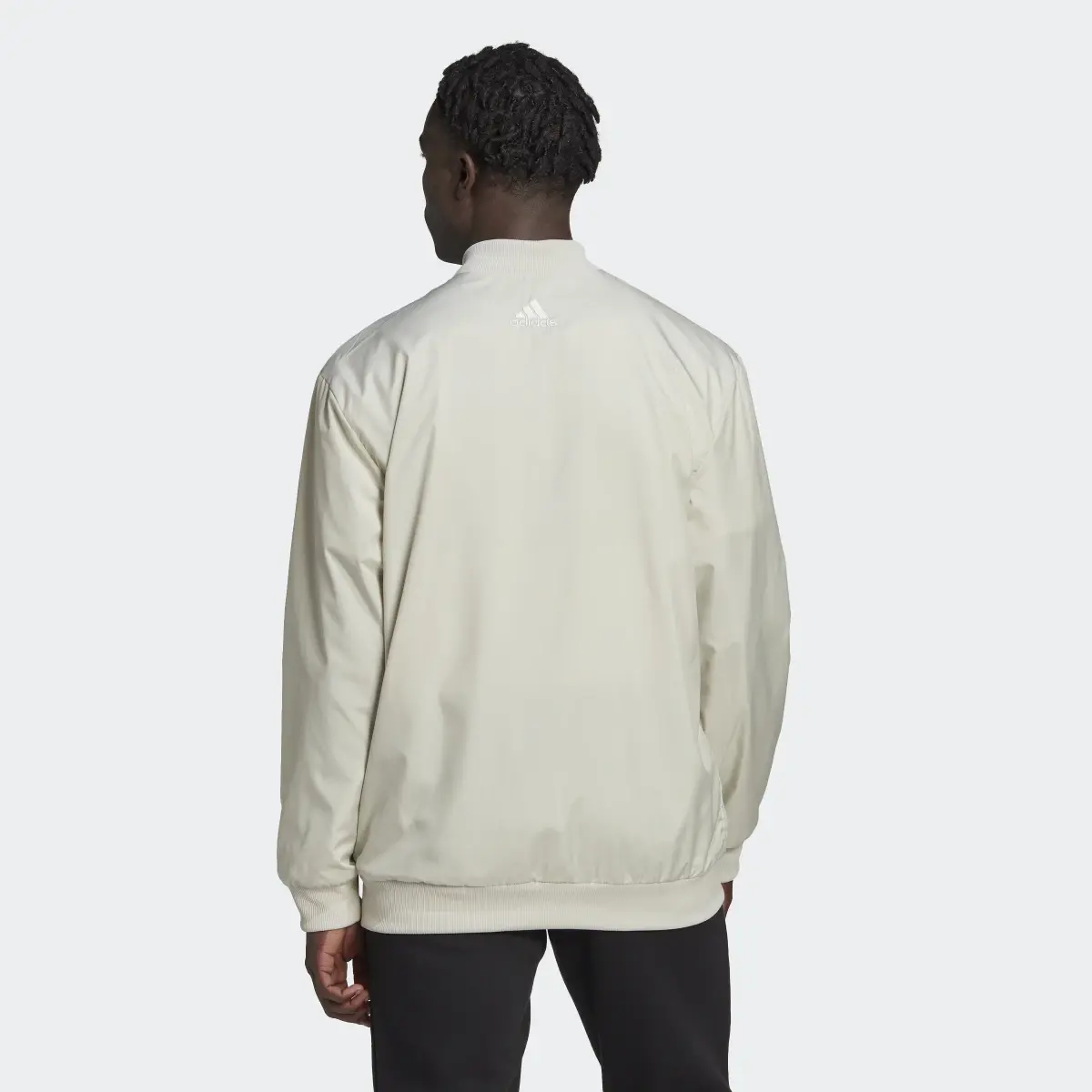 Adidas AEROREADY Essentials Giant Logo Woven Windbreaker. 3