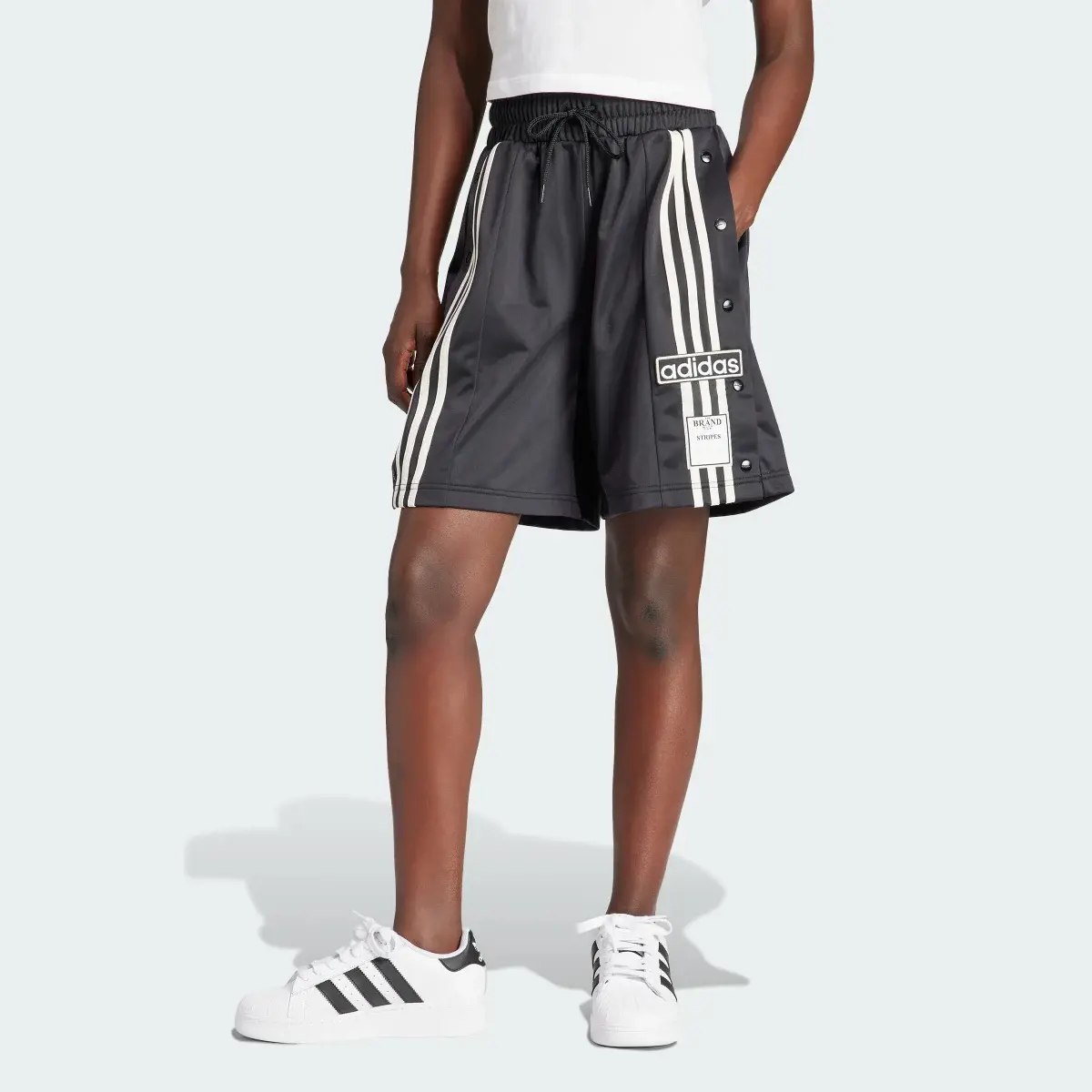 Adidas Neutral Court Adibreak Shorts. 1