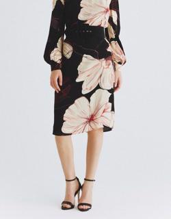 Floral Printed Sheath Dress