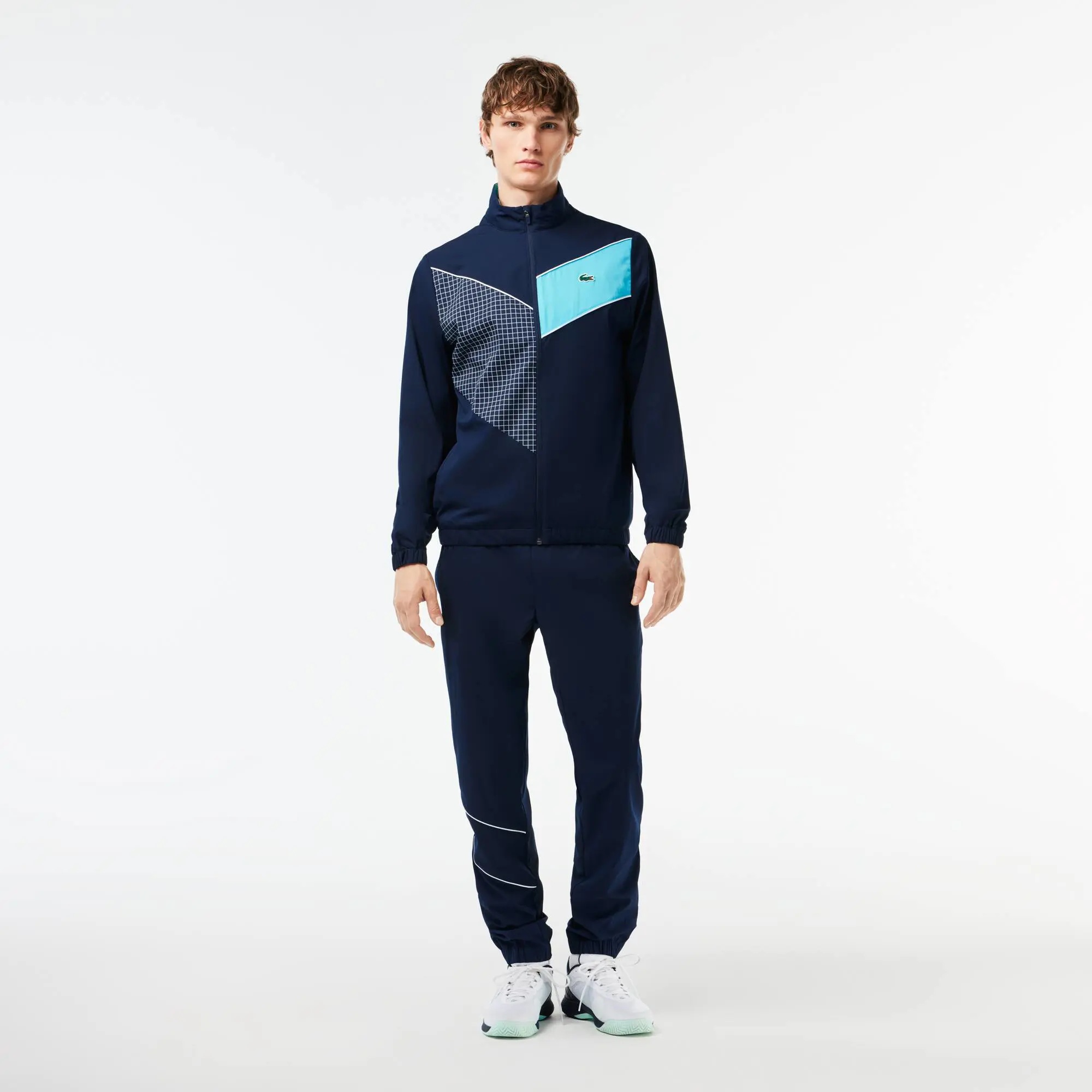 Lacoste Stretch Fabric Tennis Tracksuit. 1