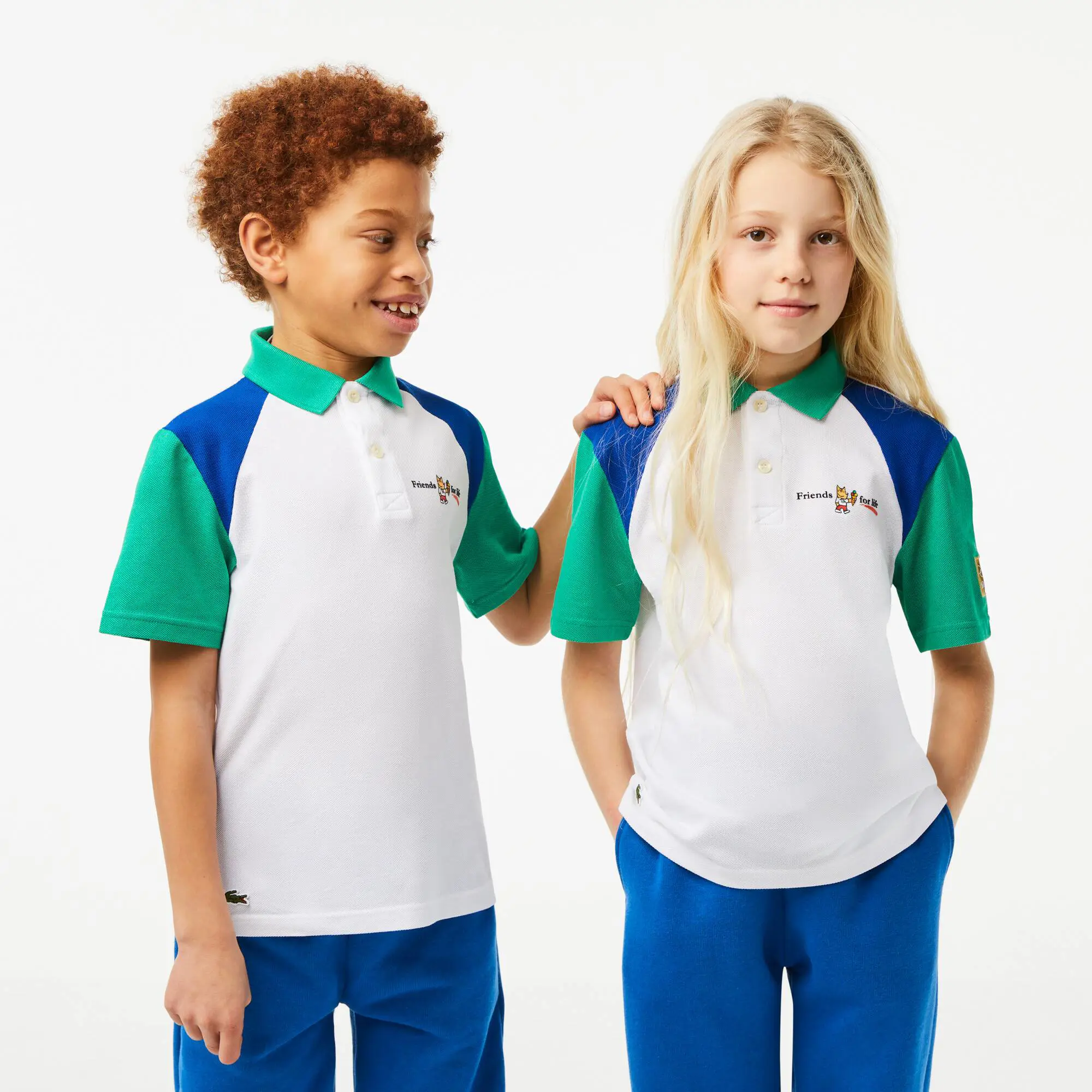 Lacoste Kids’ Lacoste Sport Barcelona Olympics Heritage Polo Shirt. 1