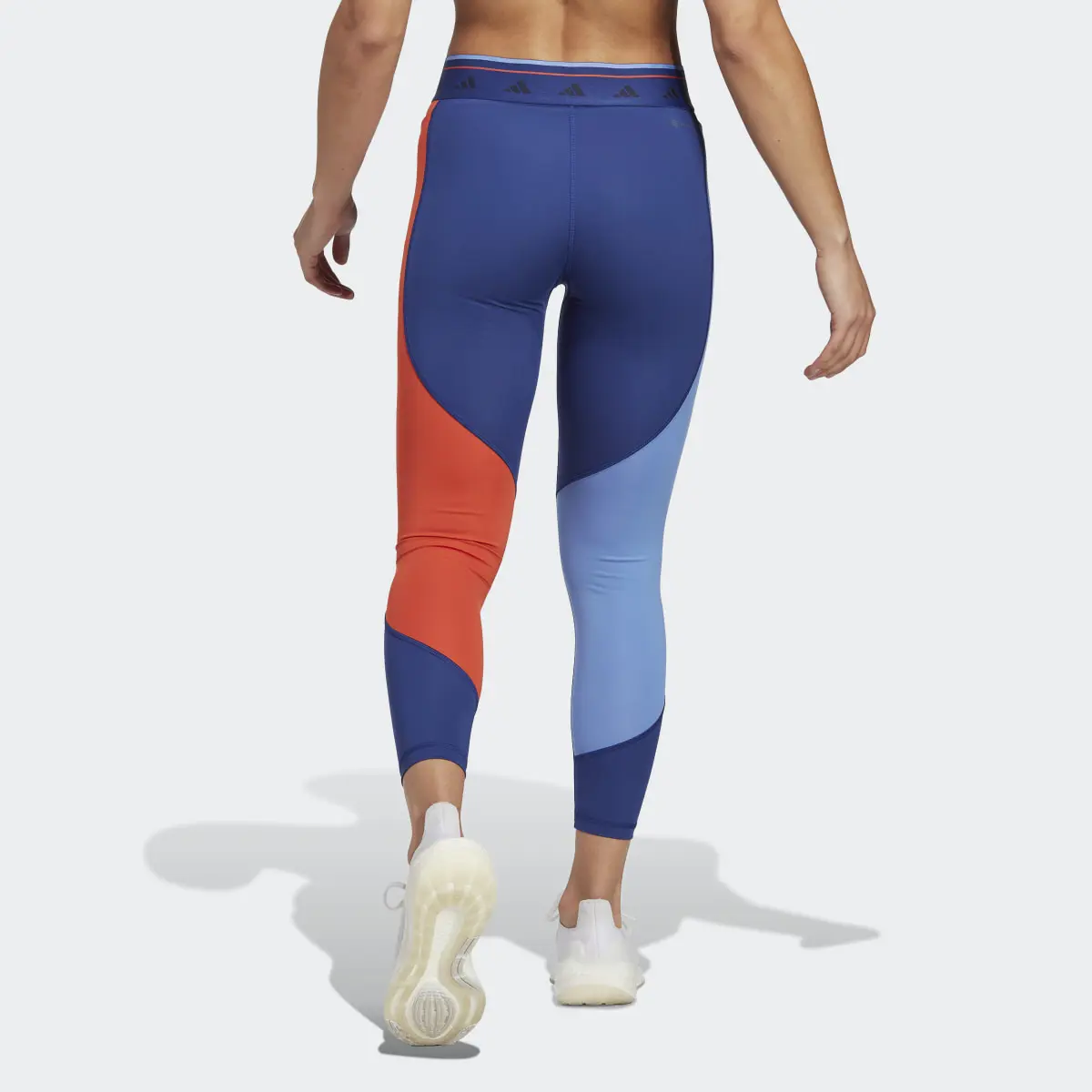 Adidas Techfit Colorblock 7/8 Leggings. 2