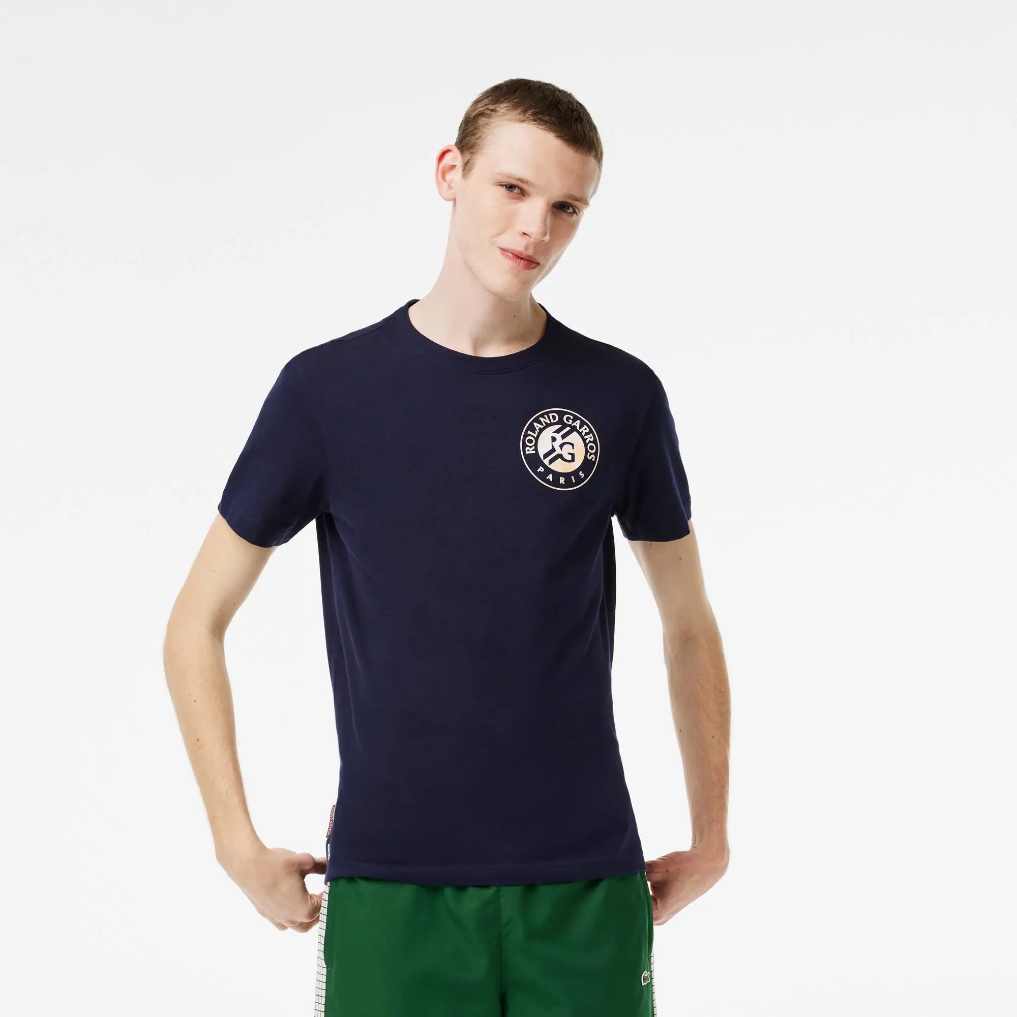 Lacoste Men’s Lacoste Sport Roland Garros Edition Logo T-Shirt. 1