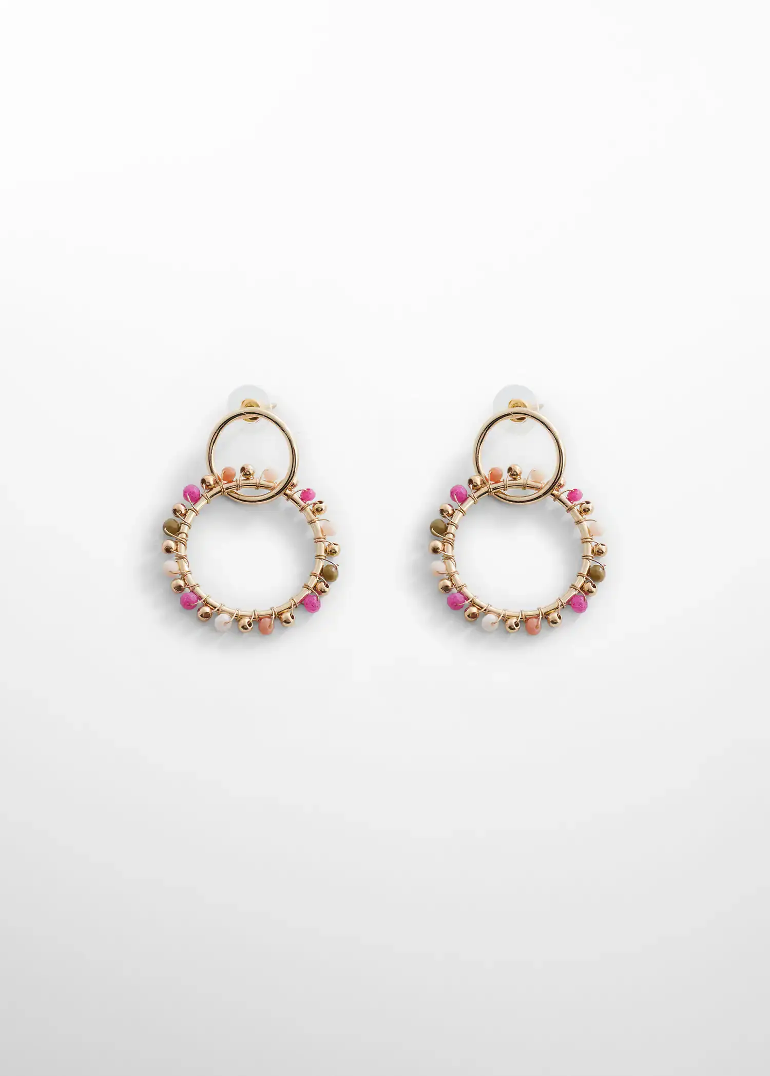 Mango Crystal beads earrings. 1