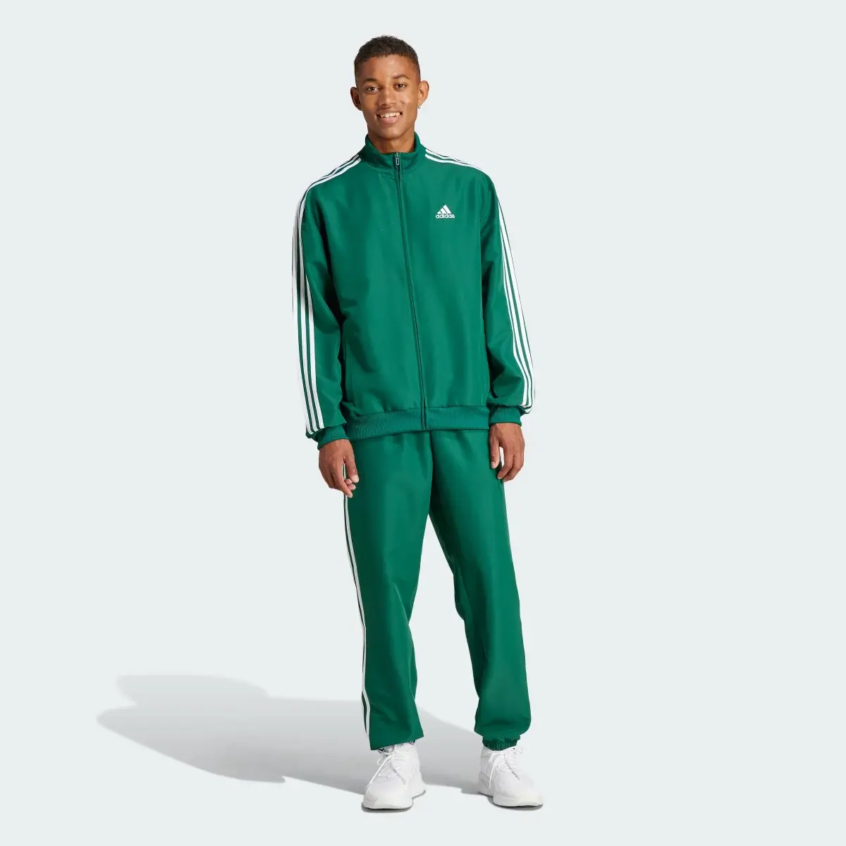 Adidas Conjunto Tejido 3 Franjas. 2