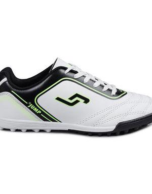 26753 Beyaz - Siyah Halı - Saha Erkek Krampon Futbol Ayakkabısı