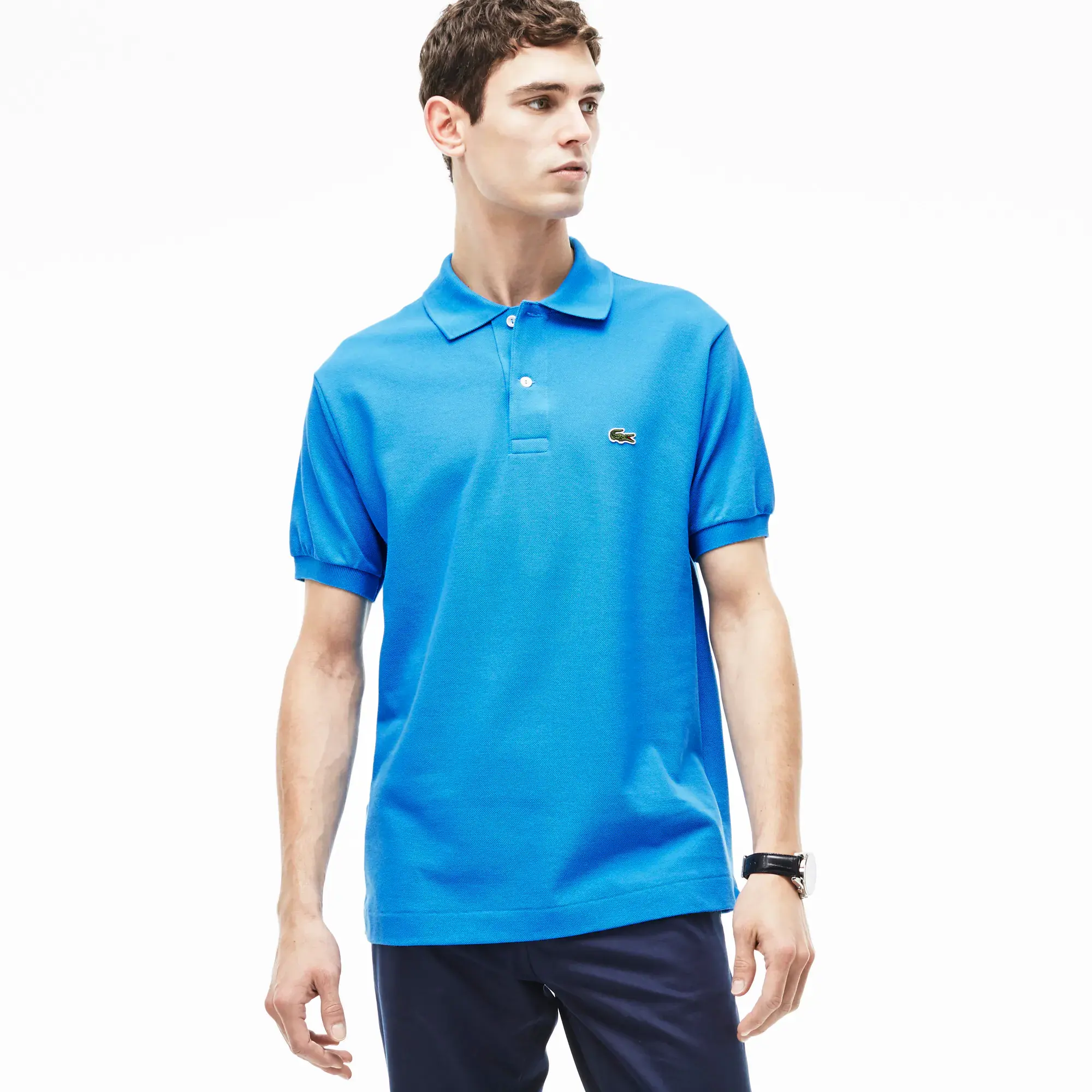 Lacoste Men's Original L.12.12 Petit Piqué Cotton Polo. 1 Lacoste Men's Original L.12.12 Petit Piqué Cotton Polo. 1