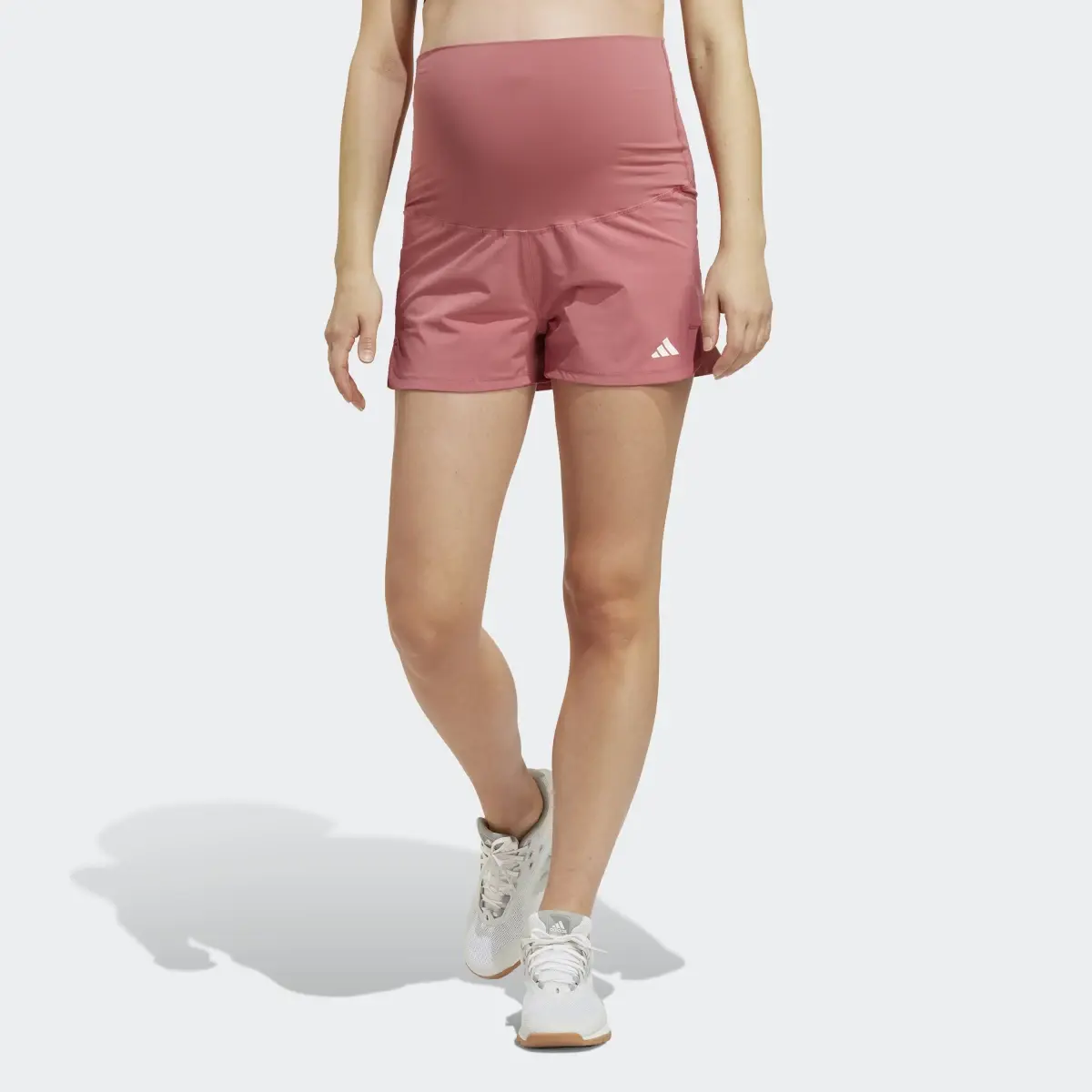 Adidas Short en toile Pacer AEROREADY Train Essentials (Maternité). 1