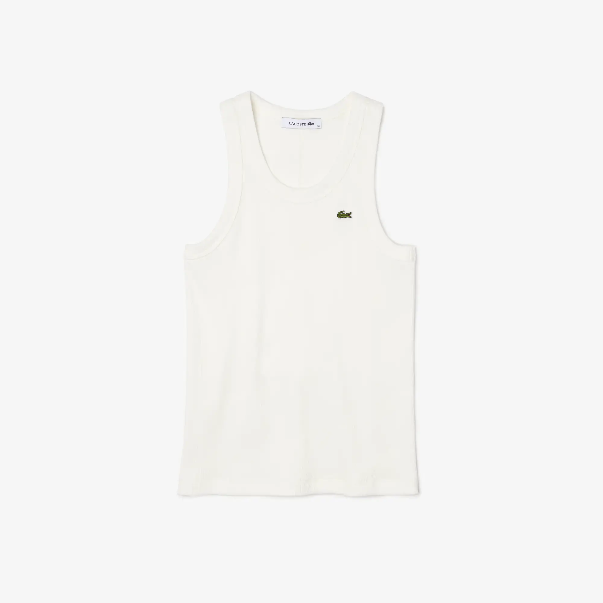 Lacoste Women’s Slim Fit Organic Cotton Tank. 2