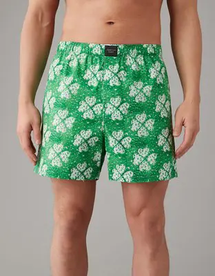 American Eagle O Clovers Stretch Boxer Short. 1