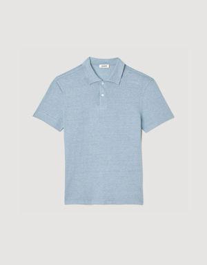 Linen polo shirt Login to add to Wish list