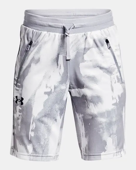 Under Armour Boys' UA Pennant Printed Shorts. 1