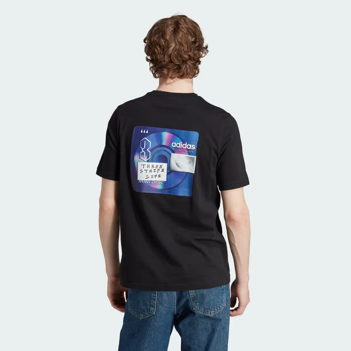 Adidas Mini Disc Back Graphic Tee. 3