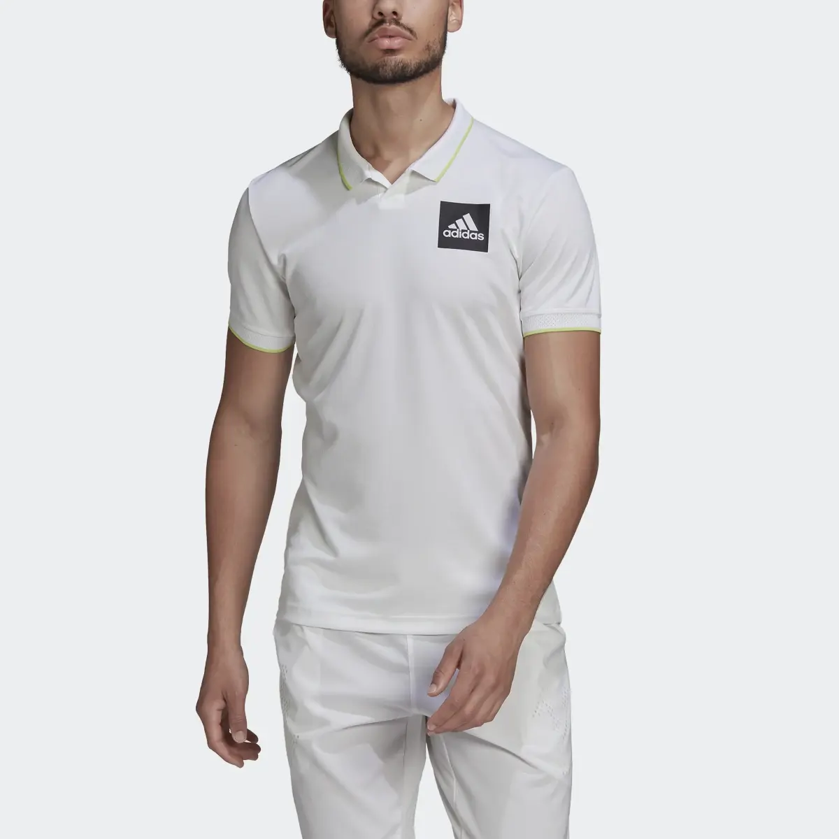 Adidas Paris HEAT.RDY Tennis Freelift Polo Shirt. 1