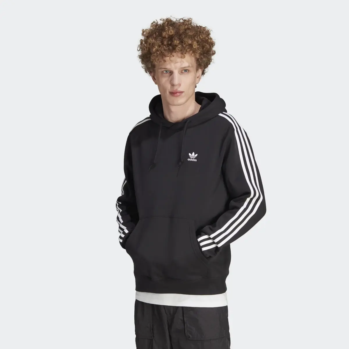 Adidas Sweat-shirt à capuche à 3 bandes Adicolor Classics. 2