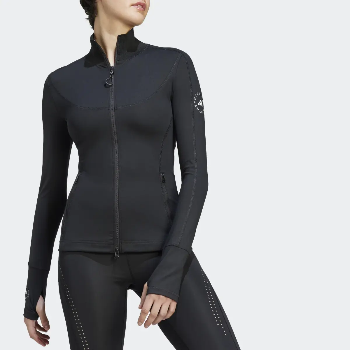 Adidas by Stella McCartney TruePurpose Training Midlayer Fermuarlı Üst. 1