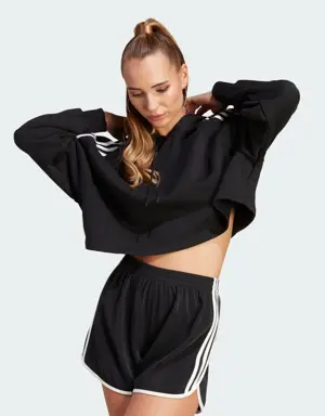 Adidas Sweat-shirt à capuche court Adicolor Classics. 2